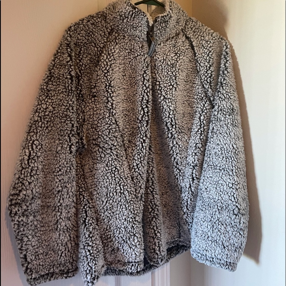 BLACK SHERPA PULLOVER🖤🧸